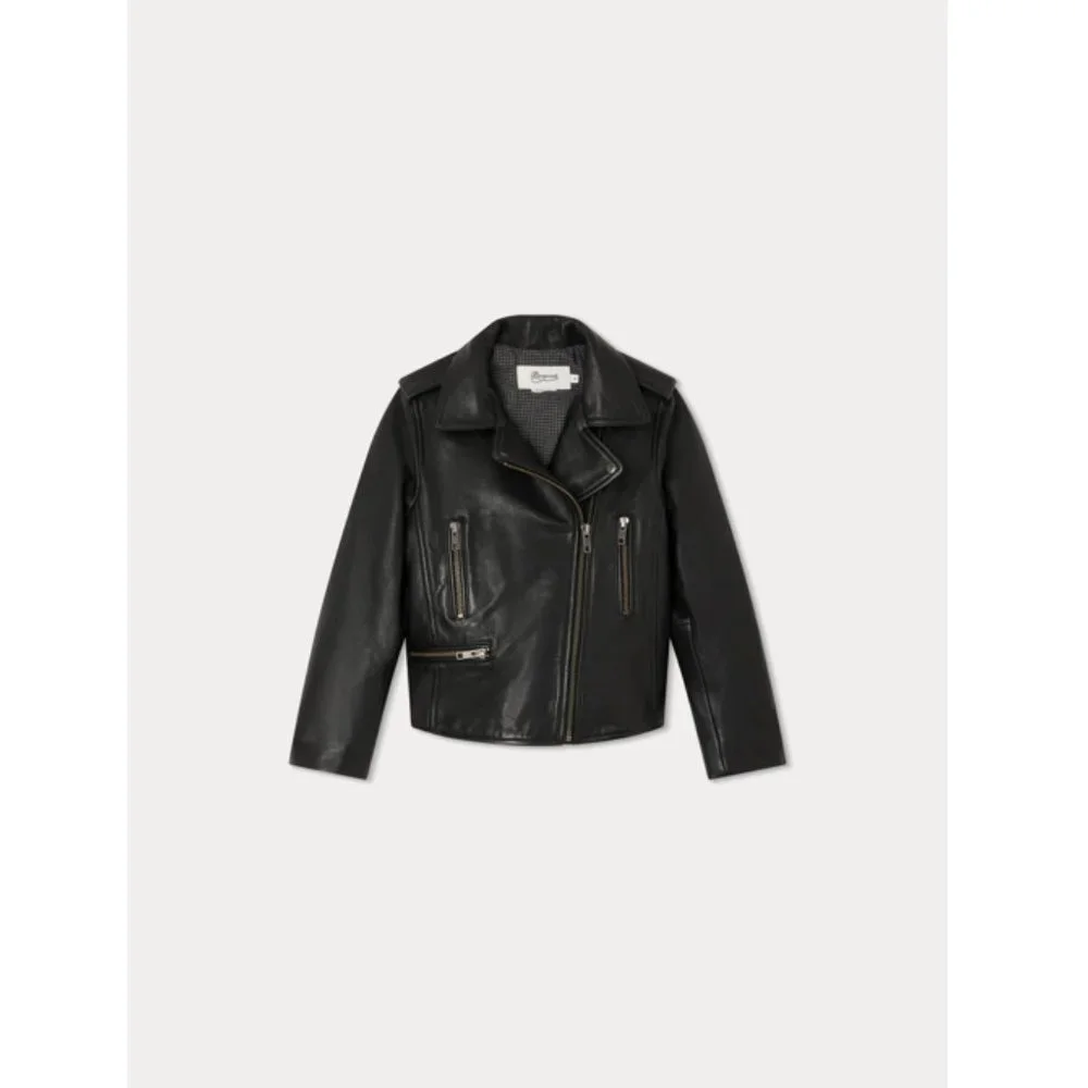 NWT Bonpoint Temple Sheepskin Leather Jacket in Size‎ 6